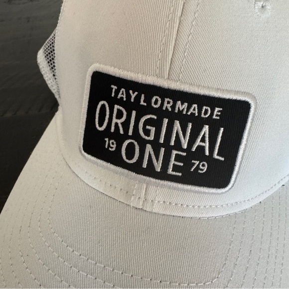TaylorMade Original One ’79 Trucker Hat - Excellent Condition - Golf Hat - White - Picture 3 of 7